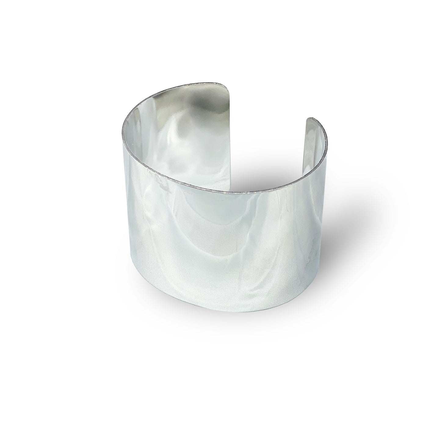 Bracciale a fascia color argento